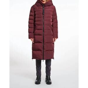 NEW RINO & PELLE keila reversible jacket in chocolate bean and orange